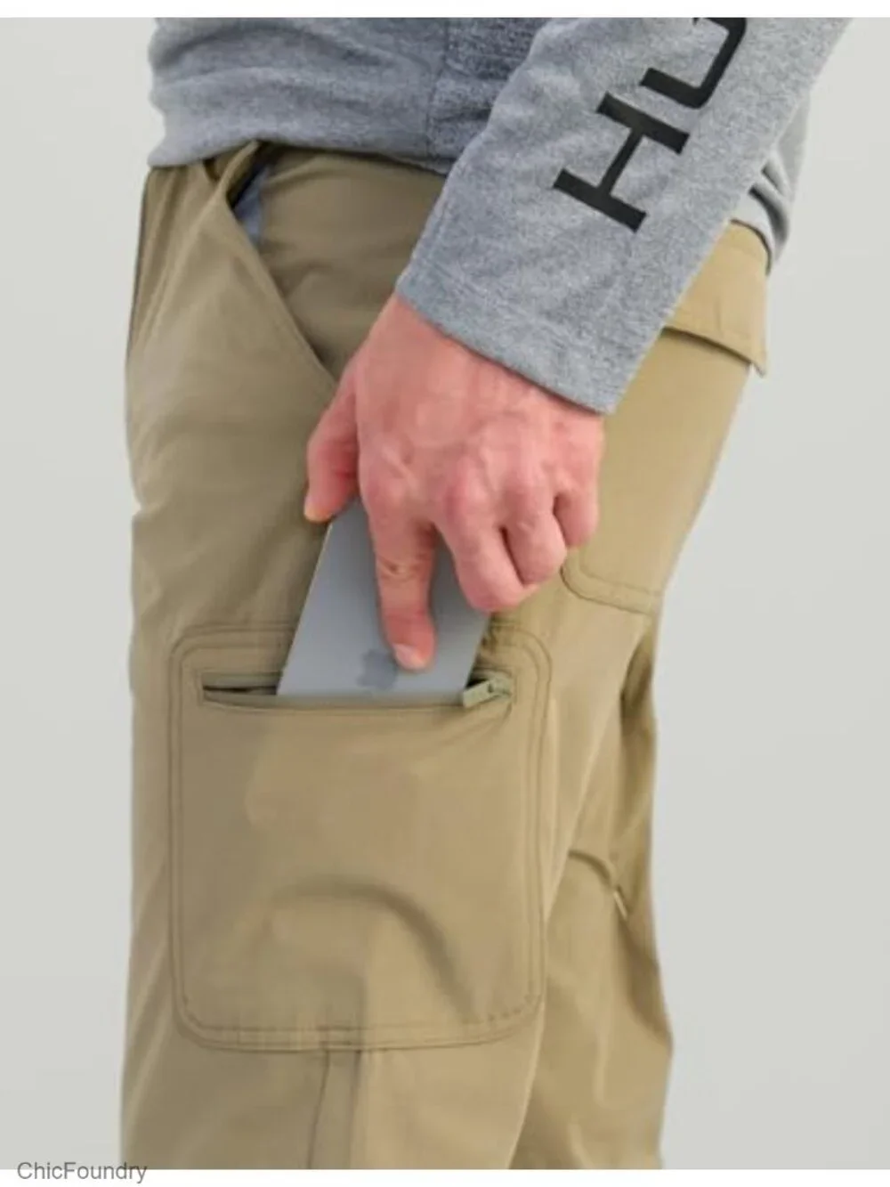 Quick-Dry Cargo Fishing Pants with UPF 30 Sun Protection